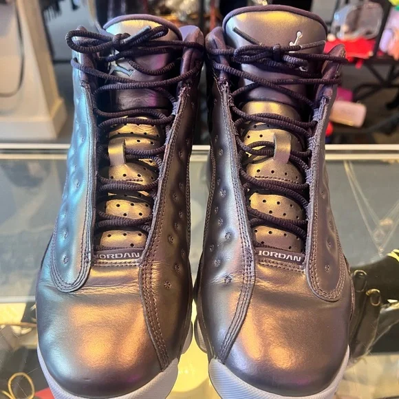 Air Jordon 13 Retro - Dark Raisin Purple Size 8Y